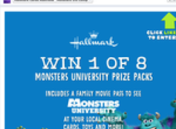 Win 1 of 8 'Monsters University' prize packs!