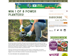 Win 1 of 8 Power Planters!