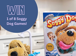 Win 1 of 8 Soggy Dog Board Games