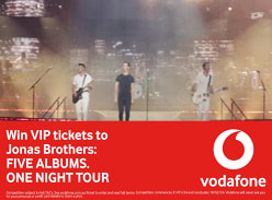 Win 1 of 8 VIP Experiences to see Jonas Brothers Live