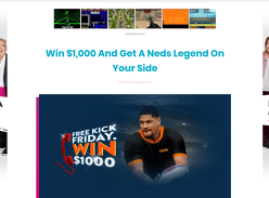 Win 1 of 9 $1,000 Cash Giveaways & More