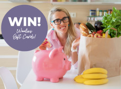 Win 1 of 9 $200 Woolworths Gift Cards