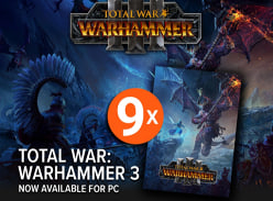 Win 1 of 9 Copies of Total War: Warhammer III