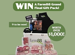 Win 1 of 9 Farm88 Grand Final Packs