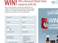 Win 1 of 9 Kenwood Patissier Mixers