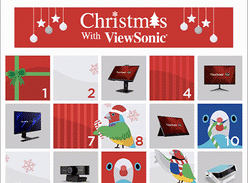 Win 1 of 9 ViewSonic Monitor/Webcam Prizes