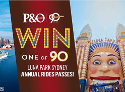Win 1 of 90 Luna Park Annual Passes