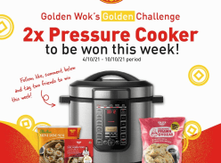 Win 1 out of 2 Philips Pressure Cookers