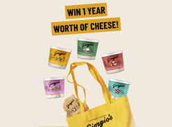 Win 1 YEAR Worth of Cheese