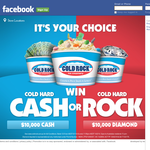 Win $10,000 cash or a $10,000 diamond! - Cold Rock Ice Creamery