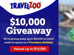 Win $10,000 Credit to Spend on a Travelzoo Holiday