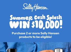 Win $10,000 from Sally Hansen