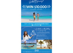 Win $10,000 in Holiday Vouchers