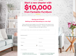 Win $10,000 of beautiful Fantastic Furniture