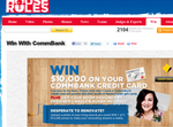 Win $10,000 on your Commonwealth Bank credit card or $10,000 in prepaid Mastercards!