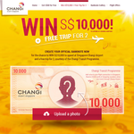 Win $10,000 to spend at Singapore Changi Airport + a FREE trip for 2, courtesy of the Changi Transit Programme!