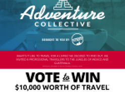 Win $10,000 worth of travel!