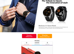 Win 10 units Blackview X1 smart watch