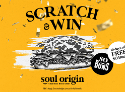 Win 100 Daily Prizes of SO Buns Vouchers