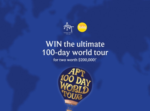 Win the Ultimate 100-Day APT World Tour for Two - Today Show