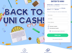 Win 100 lucky students a share of $25,000!
