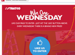Win $100 Stratco gift card