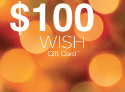 Win $100 WISH eGift Card