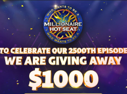 Win $1000 daily to celebrate 2500 episode