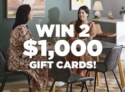 Win $1000 Gift Cards for You and a Friend