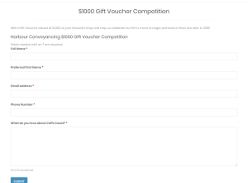 Win $1000 Gift Voucher