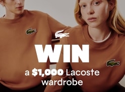 Win $1000 Lacoste Wardrobe