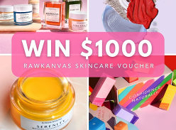 Win $1000 of Rawkanvas Skincare