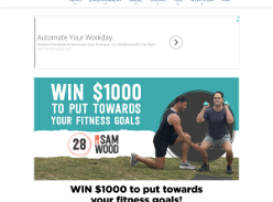 Win $1000 to put towards your fitness goals