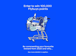 Win 100,000 Flybuys Points - Flybuys