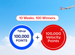 Win 100,000 Flybuys Pts & Velocity Points - Flybuys