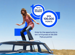 Win 1 of 10 100K Flybuys Points Prizes