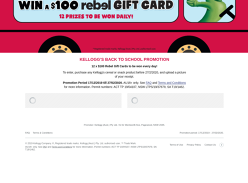Win 100's of Rebel Shopping Vouchers