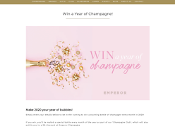 Win 12 Bottles of Champagne
