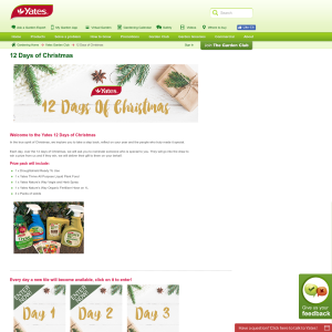 Win 12 Days of Christmas giveaways