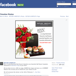 Win 12 long stemmed red roses & 'Sparkle Love' assorted half dozen cupcakes delivered on Valentine's Day to your door! - BUTLER & BENTLEY