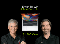 Win $1300 MacBook Pro Giveaway