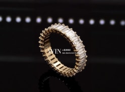 Win a 14ct Gold Lab Diamond Ring (3.21ct)