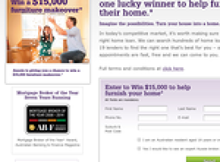 Win $15000 to help furnish your home