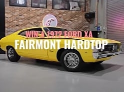 Win a 1972 Ford XA Fairmont Hardtop