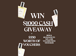 Win $1K Cash & $550 in Vouchers