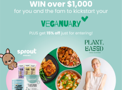 Win $1K in Plant Based Vouchers