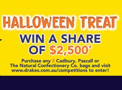 Win $1K Visa Gift Card or 1 of 30 $50 Drakes Gift Cards