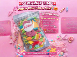 Win an 1KG PICK N MIX - The Sugar Shack Australia Lolly Shop