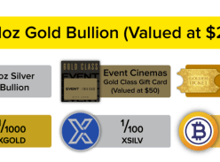 Win 1oz of Gold Bullion and More