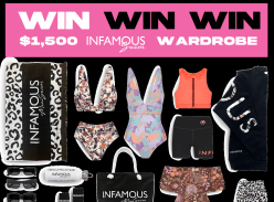 Win 1x $1,500 Infamous E-Gift Voucher
